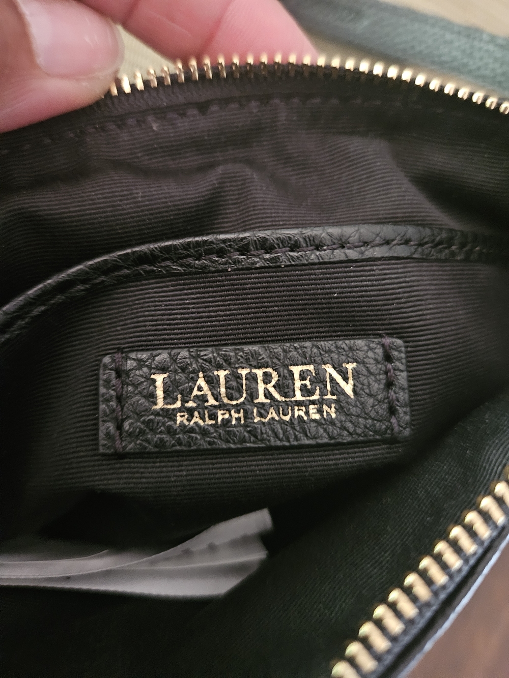 Ralph Lauren Pebbled Leather Belt Bag - Picture 6 of 12